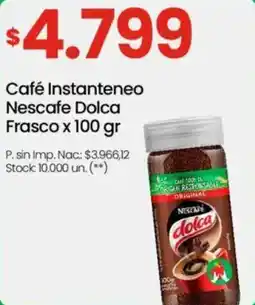 Changomas Nescafe Dolca oferta