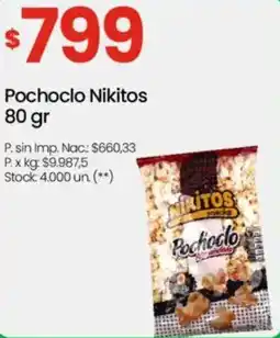 Changomas Nikitos pochoclo oferta