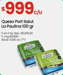 Changomas La Paulina queso port salut oferta