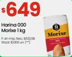 Changomas Morixe harina 000 oferta