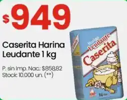 Changomas Caserita harina leudante oferta