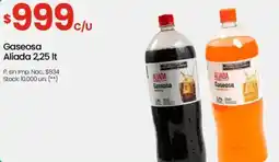 Changomas Aliada gaseosa oferta