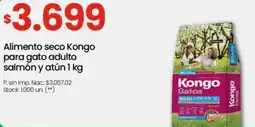 Changomas Kongo alimento seco oferta