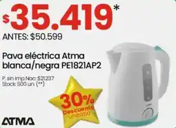 Changomas Atma pava eléctrica oferta