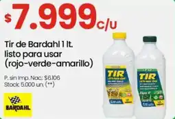 Changomas Tir de Bardahl listo para usar oferta