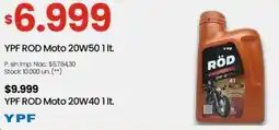 Changomas YPF ROD Moto 20W50 oferta