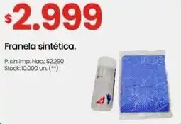 Changomas Franela sintética oferta