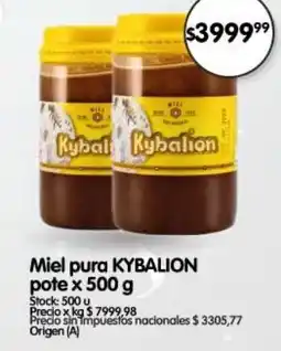 Supermercados Buenos Días Kybalion miel pura oferta