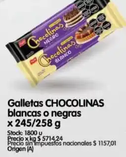 Supermercados Buenos Días Chocolinas galletas oferta