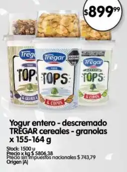 Supermercados Buenos Días Tregar yogur cereales oferta