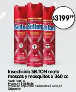 Supermercados Buenos Días Selton insecticida oferta