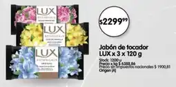 Supermercados Buenos Días Lux jabón de tocador oferta