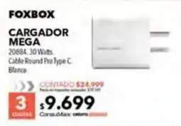 Nexon Foxbox cargador mega oferta