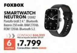 Nexon Foxbox smartwatch neutron oferta