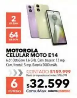 Nexon Motorola Moto E14 oferta