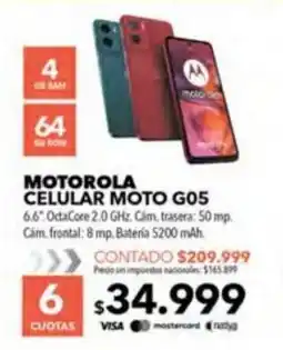 Nexon Motorola Moto G05 oferta