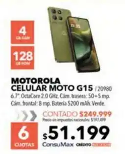 Nexon Motorola Moto G15 oferta