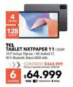 Nexon TCL Tablet Nxtpaper 11 oferta