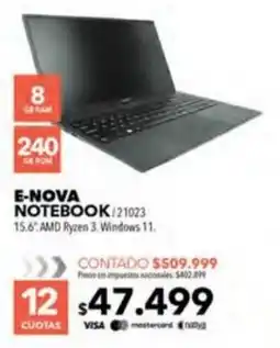 Nexon E-Nova NOtebook oferta