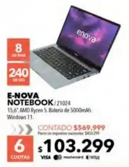 Nexon E-Nova Notebook oferta