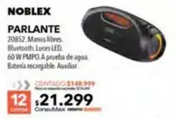 Nexon Noblex parlante oferta