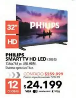 Nexon Philips Smart TV HD LED oferta