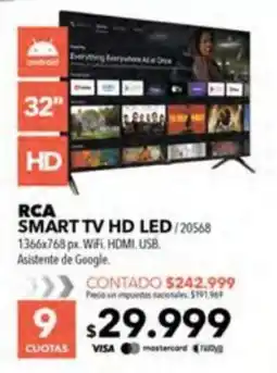 Nexon RCA Smart TV HD LED oferta