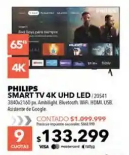 Nexon Philips Smart TV 4K UHD LED oferta