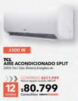 Nexon TCL aire acondicionado split oferta