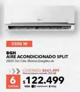 Nexon BGH aire acondicionado split oferta