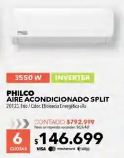 Nexon Philco aire acondicionado split oferta