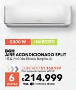 Nexon BGH aire acondicionado split oferta