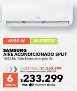 Nexon Samsung aire acondicionado split oferta