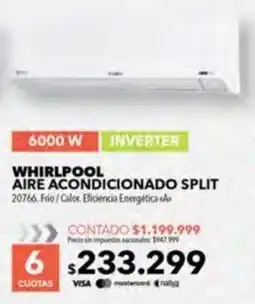Nexon Whirlpool aire acondicionado split oferta