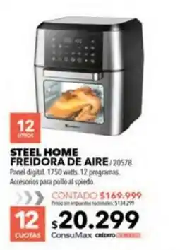 Nexon Steel Home freidora de aire oferta