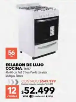 Nexon Eslabon de lujo cocina oferta