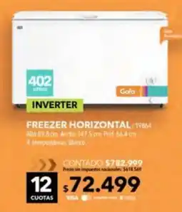 Nexon Gafa freezer horizontal oferta
