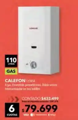 Nexon Longvie calefon oferta