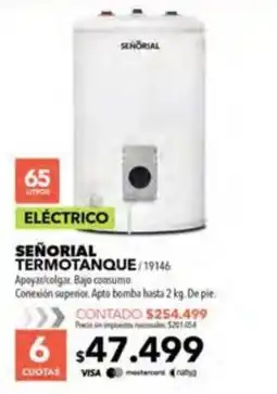 Nexon Señorial termotanque oferta
