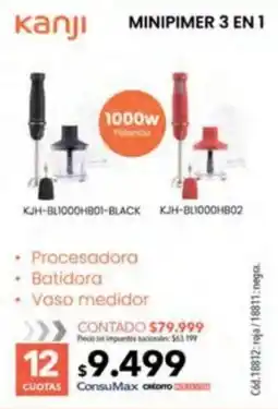 Nexon Kanji minipimer 3 en 1 oferta