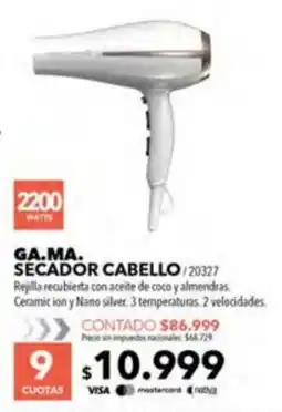 Nexon Ga.Ma. secador cabello oferta