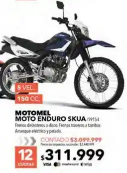 Nexon Motomel moto enduro skua oferta