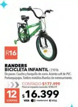 Nexon Randers bicicleta infantil oferta