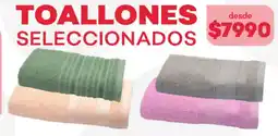 Supermercados Tadicor Toallones seleccionados oferta