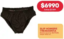 Supermercados Tadicor Slip hombre tresesenta oferta