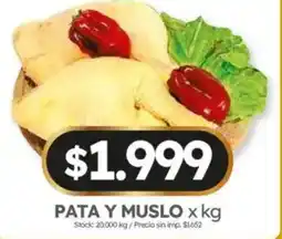 Cordiez Pata y muslo oferta