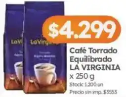 Cordiez La virginia café torrado equilibrado oferta