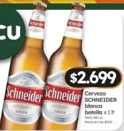 Cordiez Schneider cerveza blanca botella oferta