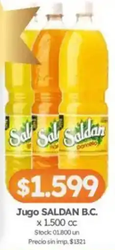 Cordiez Saldan b.c. jugo oferta