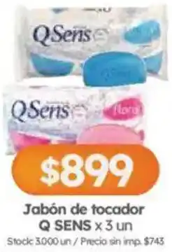 Cordiez Q sens jabón de tocador oferta